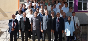 Milli Eğitim Müdürü Gün, ortaokul müdürleriyle  bir araya geldi