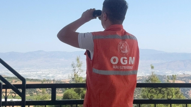Sarıgöl'ün "duman gözcüleri" 7/24 nöbette