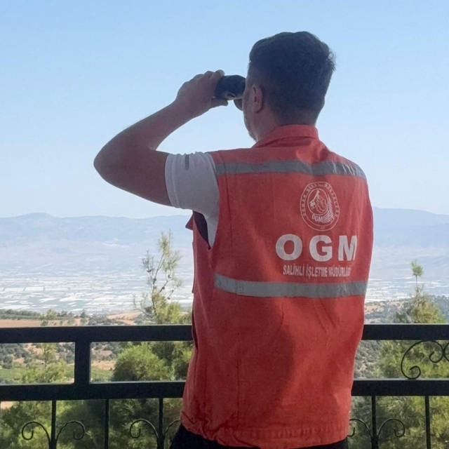 Sarıgöl'ün "duman gözcüleri" 7/24 nöbette