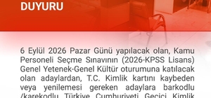 KPSS için Zonguldak'ta nüfus müdürlükleri pazar günü açık