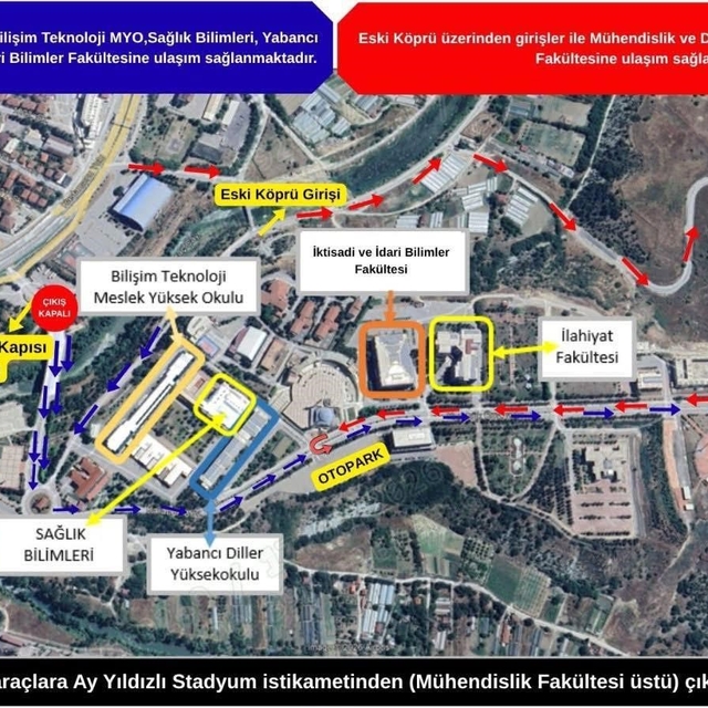 Karabük'te KPSS'ye girecek 6 bin 211 adaya trafik uyarısı