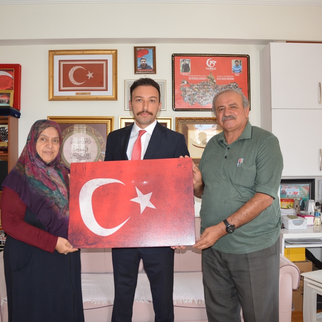 Cumhuriyet Başsavcısı Kapıcı'dan 15 Temmuz şehidinin ailesine ziyaret