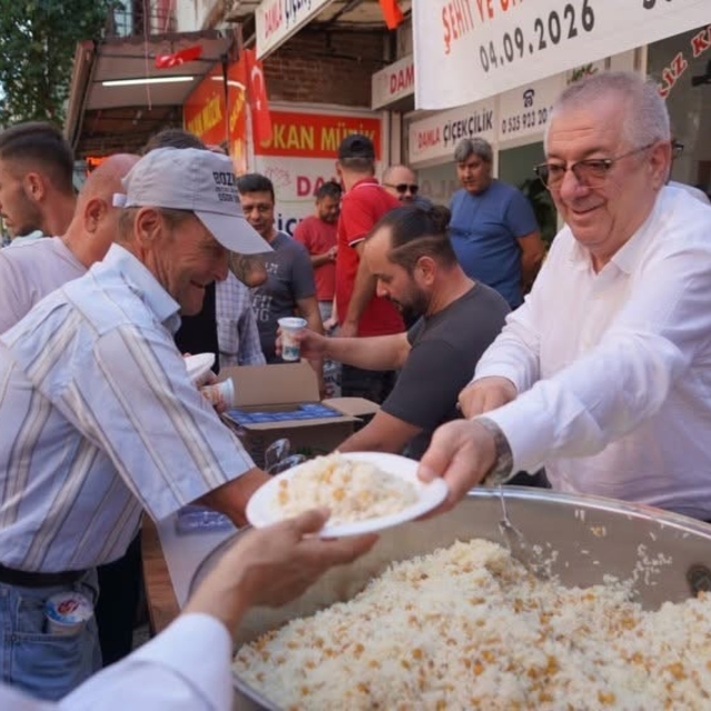 Başkan Ertaş, şehit ve gaziler için düzenlenen hayra katıldı