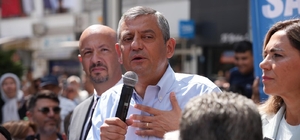 Özgür Özel Çorlu'da konuştu: "Yeni Parti, geçmişte Cumhuriyet Halk Partisi'...