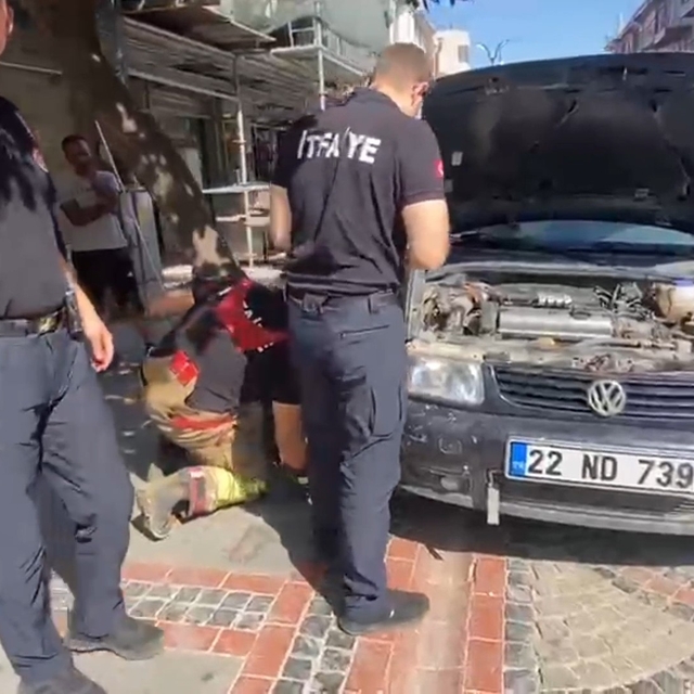 Kaputtan miyav sesi geldi, itfaiye ekipleri harekete geçti