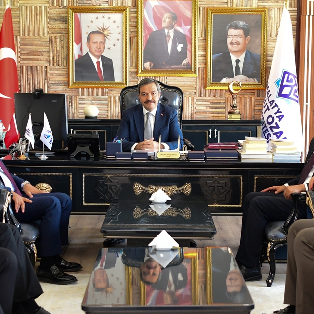MTSO Başkan Adayı Boyraz'dan Turgut Özal Üniversitesi'ne ziyaret