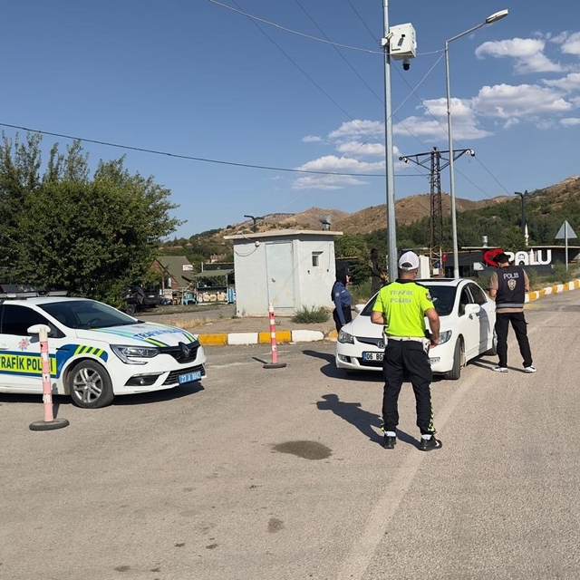 Palu Emniyet Müdürlüğü'nden huzur ve güven uygulaması