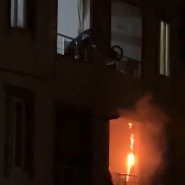 Siirt'te korkutan yangın