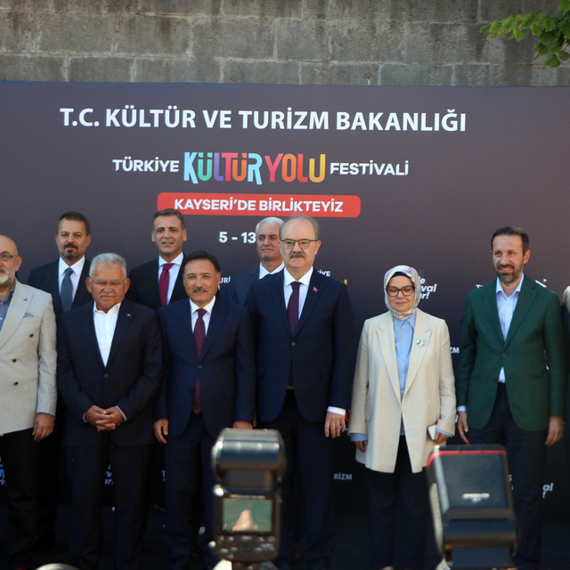 Kayseri'de Kültür Yolu Festivali başladı