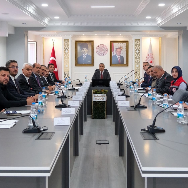 Karaman'da İl Hayvanları Koruma Kurulu toplandı