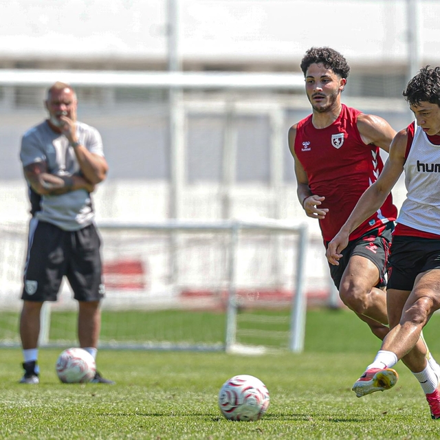 Samsunspor, Kocaelispor maçı hazırlıklarını tamamladı