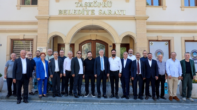 KASİAD yönetiminden Taşköprü Belediyesine ziyaret