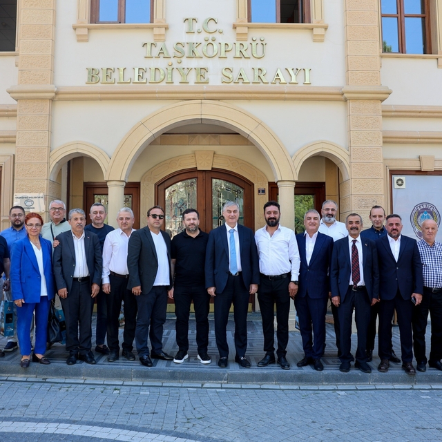 KASİAD yönetiminden Taşköprü Belediyesine ziyaret
