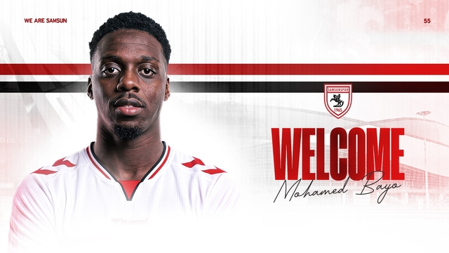 Bayo, resmen Samsunspor'da