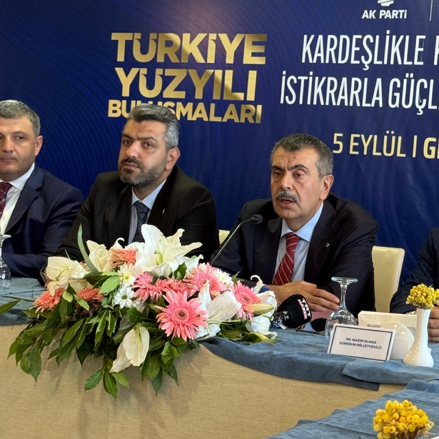 Bakan Yusuf Tekin: "Terörsüz Türkiye sürecine sahip çıkılmasını arzu ediyor...