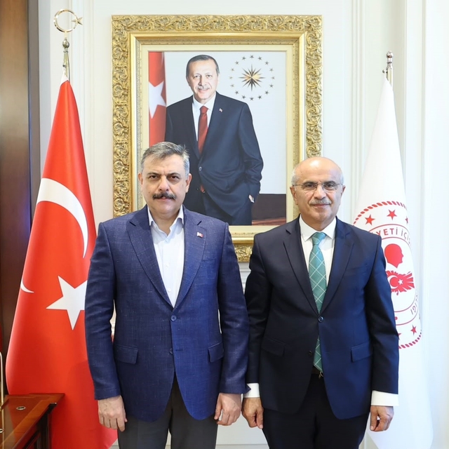 Başkan Er, Bakan Çiftçi ile Malatya'nın geleceğini konuştu