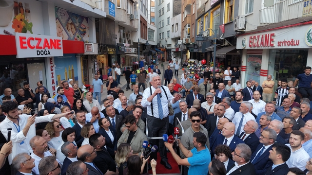 Dervişoğlu, memleketi Ordu'ya geldi
