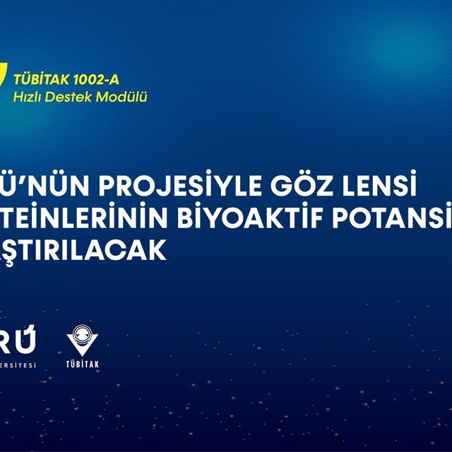 Göz lensi proteinlerinin biyoaktif potansiyeli araştırılacak