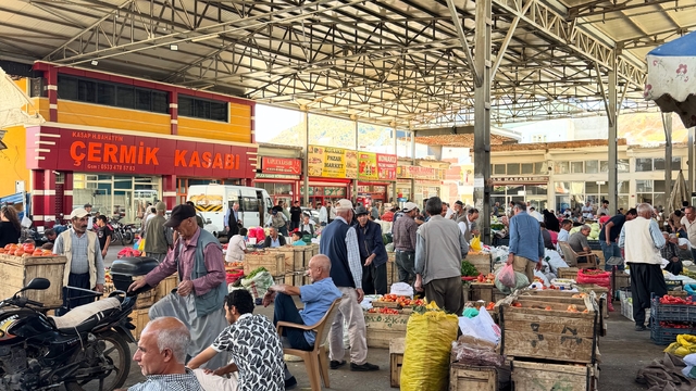 Çermik'te kurutma sezonu başladı