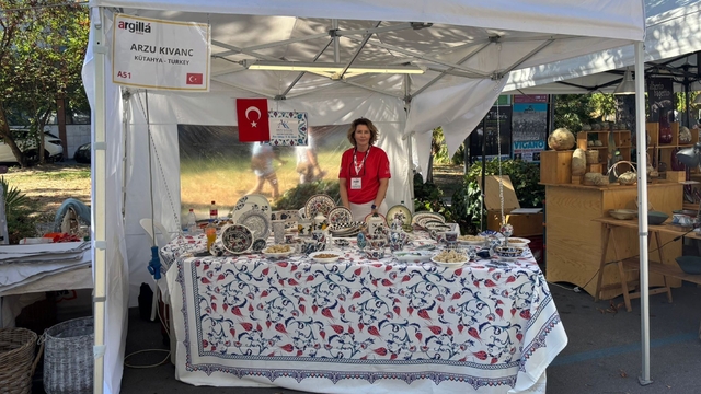 Kütahya'nın seramik sanatı İtalya'da uluslararası festivalde tanıtıldı