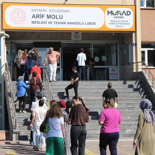 Kayseri'de KPSS heyecanı