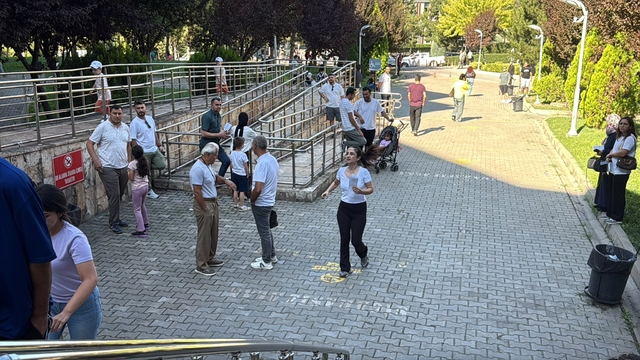 KPSS'ye koşarak yetiştiler