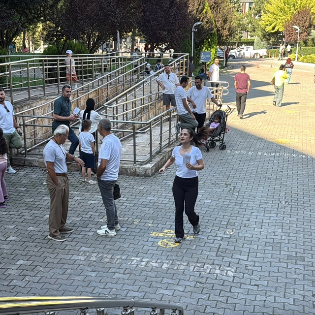 KPSS'ye koşarak yetiştiler