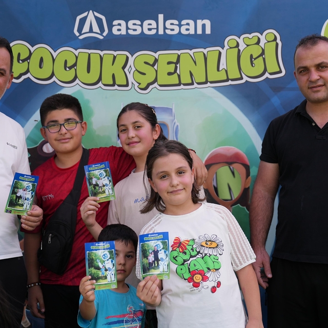 'ASELSAN Çocuk Şenliği', Kayseri'de çocuklarla buluştu