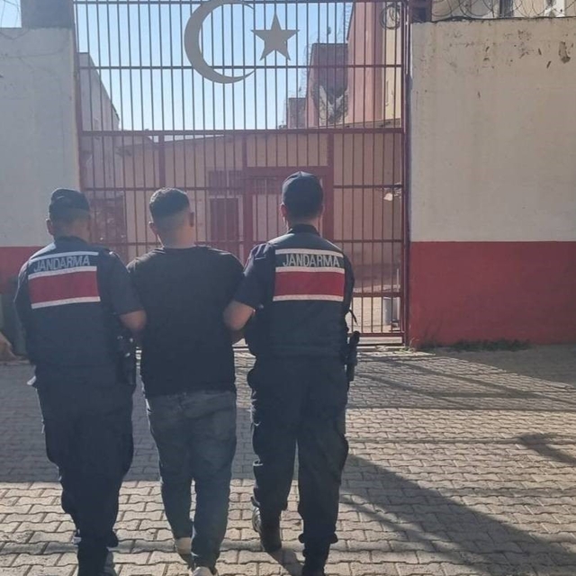 Germencik'te 13 yıl 11 ay kesinleşmiş hapis cezası bulunan hükümlü yakaland...