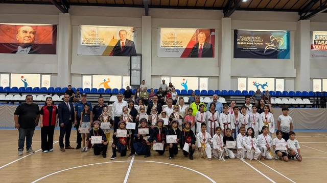 Sultanhisar'da GSB Spor Okulları ve Yaz Kulübü kapanış şenliği düzenlendi