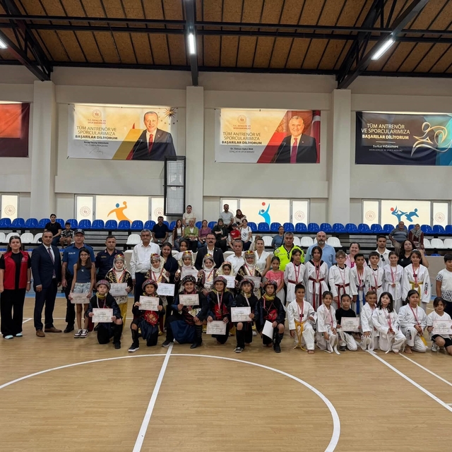 Sultanhisar'da GSB Spor Okulları ve Yaz Kulübü kapanış şenliği düzenlendi