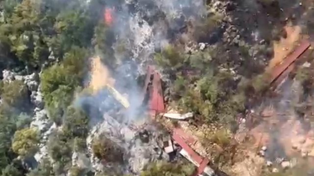 Antalya'da orman yangını