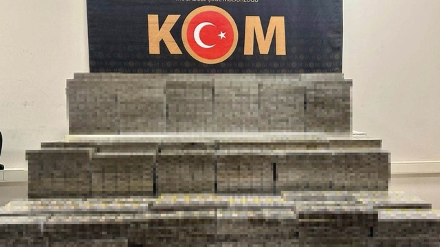 Mardin'de kaçakçılık operasyonunda 7 bin 500 paket sigara ele geçirildi