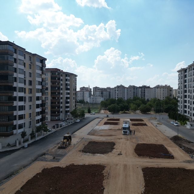 Şahinbey Belediyesi'nden Akkent'e 22 bin 643 metrekarelik yeni yeşil alan