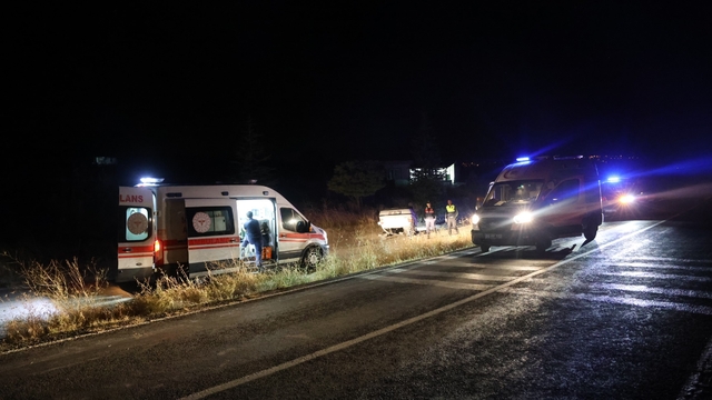 Nevşehir'de kontrolden çıkan otomobil takla attı: 1'i ağır, 5 yaralı