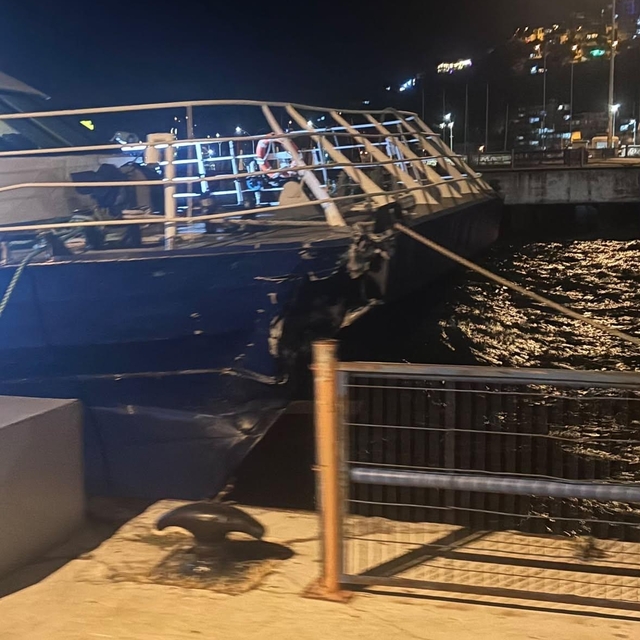 İDO deniz otobüsü Mudanya İskelesi'ne çarptı: Yolcuların panik anları kamer...