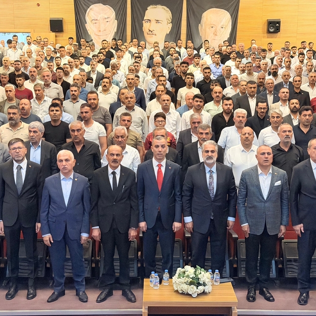 MHP Siirt İl Başkanı Cengizhan Tükenmez güven tazeledi