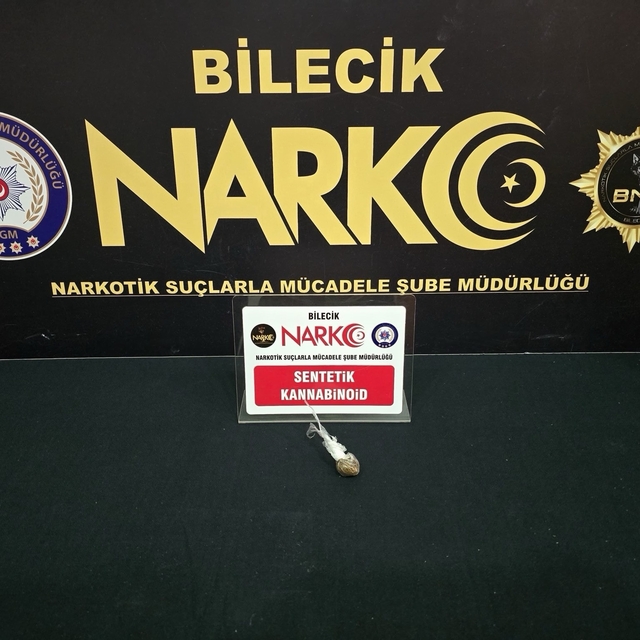 Bilecik'te uyuşturucu operasyonu: 1 şüpheli yakalandı