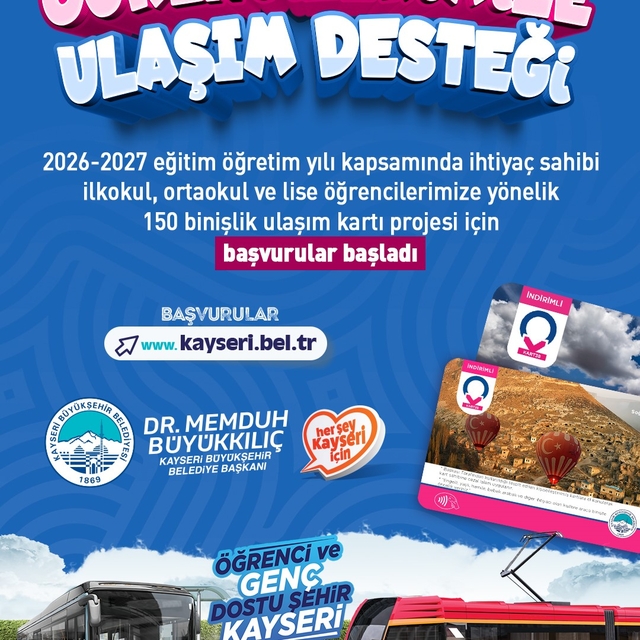 Büyükşehir'den öğrencilere yeni eğitim yılında da ulaşım desteği: Başvurula...