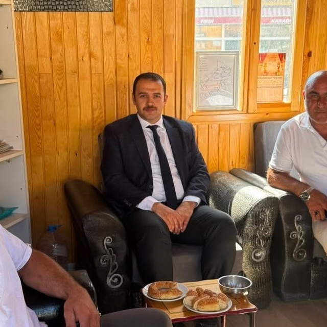 Kaymakam Ahat'tan esnaf ve köy ziyareti
