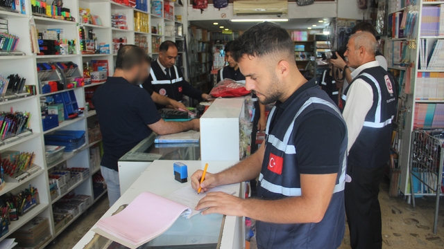 Şanlıurfa'da kırtasiye denetimlerinde 44 işletmeye 175 bin TL ceza kesildi