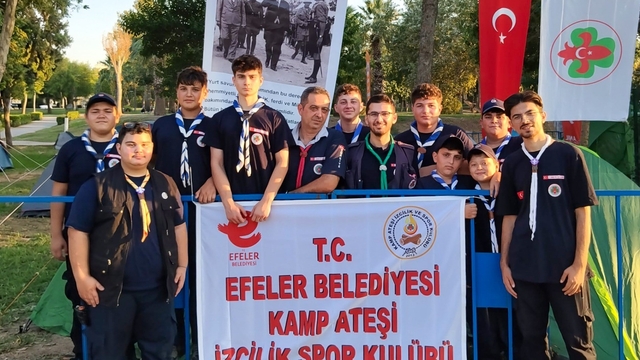 Efeler Belediyesi izcileri sahaya indi
