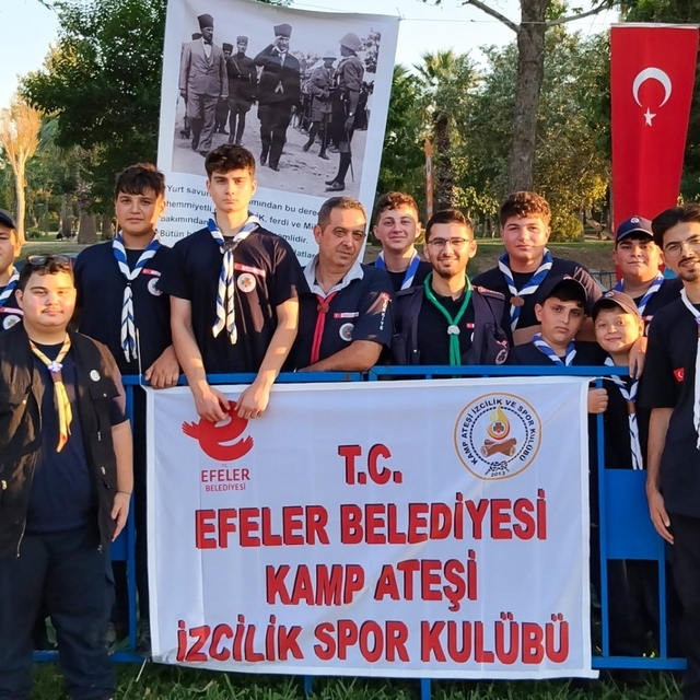 Efeler Belediyesi izcileri sahaya indi