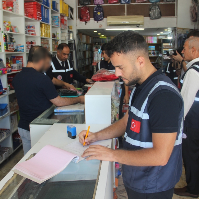 Şanlıurfa'da kırtasiye denetimlerinde 44 işletmeye 175 bin TL ceza kesildi