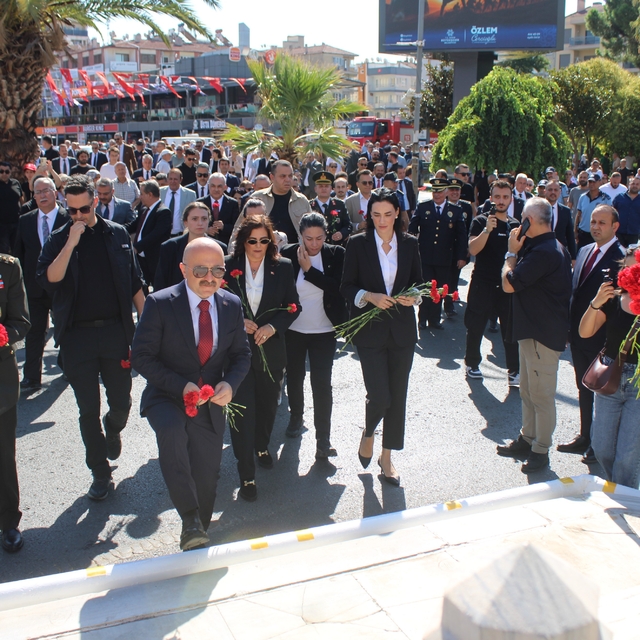 Aydın'ın düşman işgalinden kurtuluşunun 104. yıldönümü kutlandı