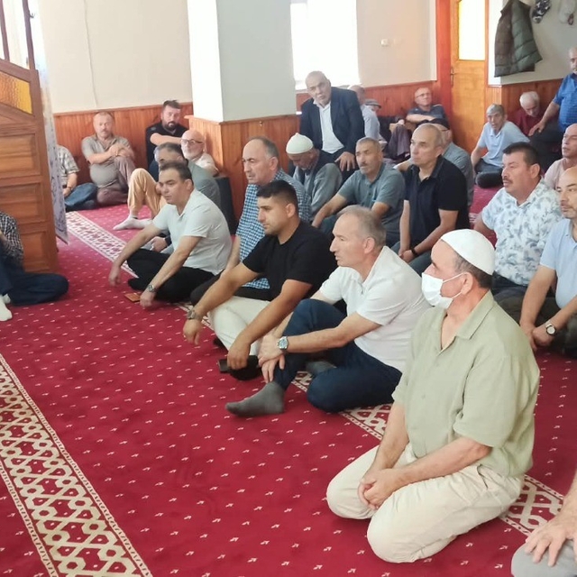 Vatandaşlar Kur'an-ı Kerim tilavetinde bir araya geldi