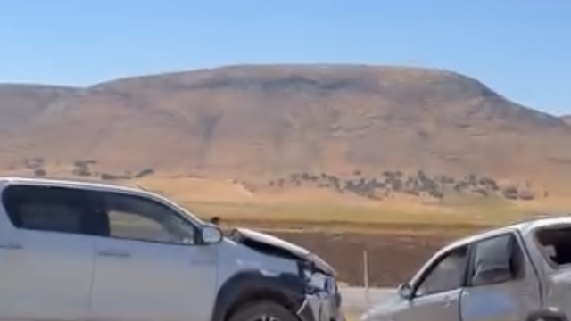 Siirt'te trafik kazası: Araçlarda maddi hasar oluştu