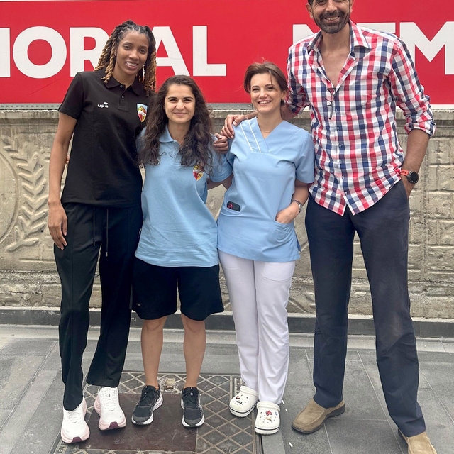 Melikgazi Kayseri Basketbol'da Morgan Jones sağlık kontrolünden geçti