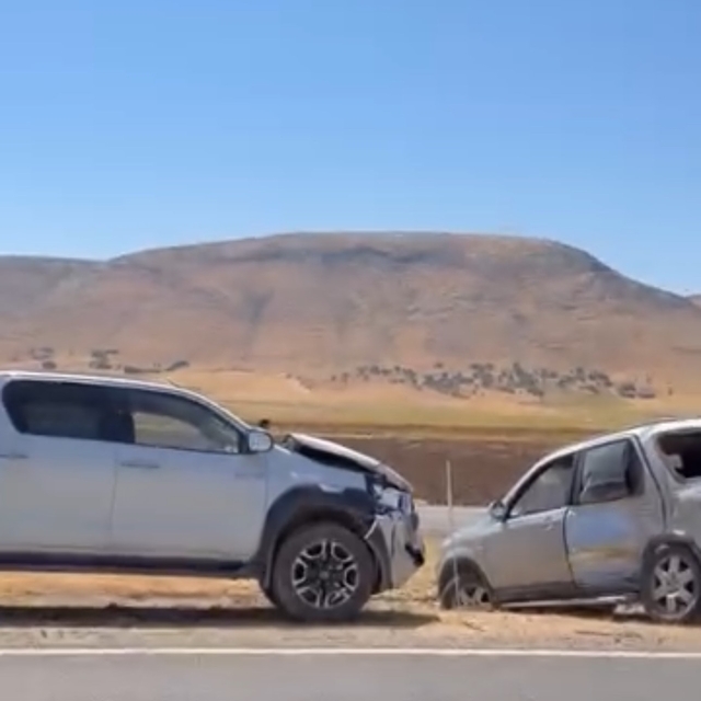 Siirt'te trafik kazası: Araçlarda maddi hasar oluştu