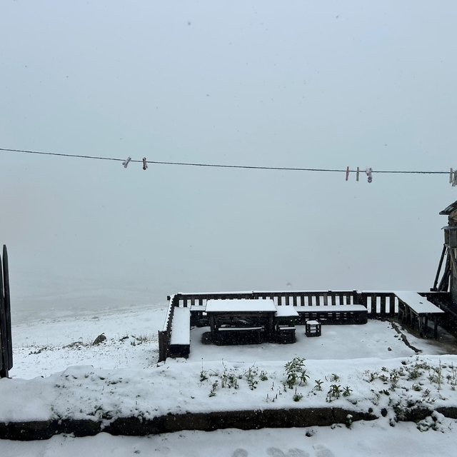 Rize'nin yükseklerine kar yağdı